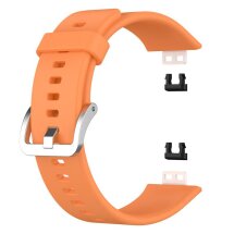 Ремінець UniCase Silicone Strap для Huawei Watch Fit - Orange: фото 1 з 2
