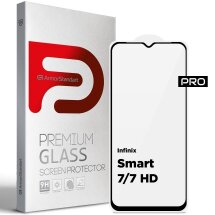 Защитное стекло ArmorStandart Pro 5D для Infinix Smart 7 (X6515) / Smart 7 HD (X6516) - Black: фото 1 из 6