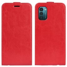 Чехол Deexe Flip Case для Nokia G21 / G11 - Red: фото 1 из 8