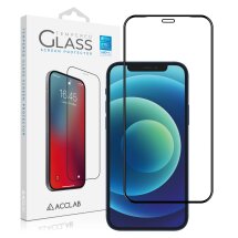 Защитное стекло ACCLAB Full Glue для Apple iPhone 12 mini - Black: фото 1 из 6