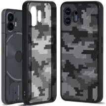 Защитный чехол IBMRS Military для Nothing Phone (2) - Grid Camouflage: фото 1 из 6