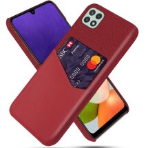 Захисний чохол KSQ Business Pocket для Samsung Galaxy A22 5G (A226) - Red: фото 1 з 4
