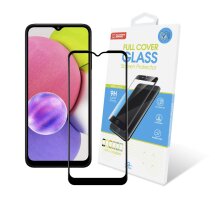 Защитное стекло Global Full Glue для Samsung Galaxy A03s (A037) - Black: фото 1 из 3