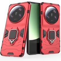 Захисний чохол Deexe Hybrid Case для Xiaomi 13 Ultra - Red: фото 1 з 6