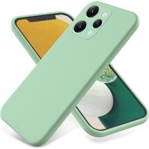 Защитный чехол Deexe Silicone Case для Xiaomi Redmi 12 - Green: фото 1 из 8