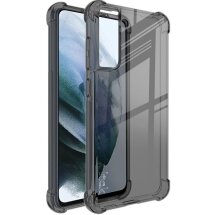 Защитный чехол IMAK Airbag MAX Case для Samsung Galaxy S21 FE (G990) - Transparent Black: фото 1 из 13