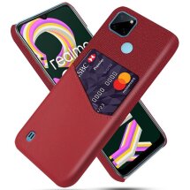 Захисний чохол KSQ Business Pocket для Realme C21Y / C25Y - Red: фото 1 з 4