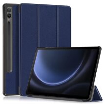 Чехол UniCase Slim для Samsung Galaxy Tab S9 FE Plus (X610/616) - Dark Blue: фото 1 из 10