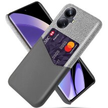 Защитный чехол KSQ Business Pocket для Realme 10 Pro+ - Grey: фото 1 из 4