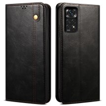 Захисний чохол UniCase Leather Wallet для Xiaomi Redmi Note 11 Pro Global (4G/5G) / 11E Pro / 12 Pro - Black: фото 1 з 11