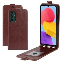 Чохол Deexe Flip Case для Samsung Galaxy M13 (M135) - Brown: фото 1 з 6