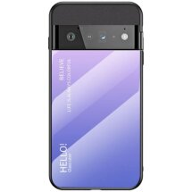 Защитный чехол Deexe Gradient Color для Google Pixel 7 - Pink / Purple: фото 1 из 7