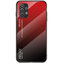 Захисний чохол Deexe Gradient Color для Samsung Galaxy A23 (A235) - Red: фото 1 з 8