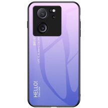Защитный чехол Deexe Gradient Color для Xiaomi 13T / 13T Pro - Pink / Purple: фото 1 из 7