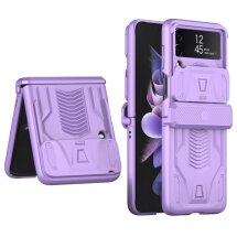 Защитный чехол GKK Hinge Case для Samsung Galaxy Flip 3 - Purple: фото 1 из 7