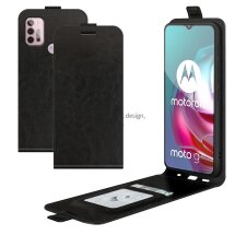 Чохол Deexe Flip Case для Motorola Moto G10 / Moto G20 / Moto G30 - Black: фото 1 з 7