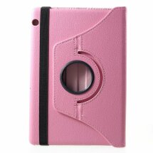 Чехол Deexe Rotation для Huawei MediaPad T5 10 - Pink: фото 1 из 6
