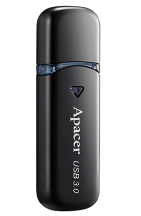 Флеш-накопичувач APACER AH355 32GB USB 3.0 - Black: фото 1 з 3