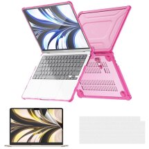 Захисна накладка Enkay Shockproof Cover для Apple MacBook Air 13 (2022) - Pink: фото 1 з 14