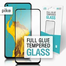 Захисне скло Piko Full Glue для Huawei P40 Lite E - Black: фото 1 з 4