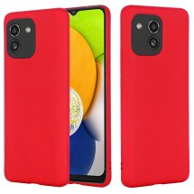 Захисний чохол Deexe Silicone Case для Samsung Galaxy A03 (A035) - Red: фото 1 з 6