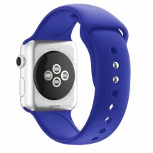 Ремінець Deexe Soft Touch для Apple Watch 42 / 44 / SE 44 / 45 / Ultra / Ultra 2 (49mm) - Dark Blue: фото 1 з 3