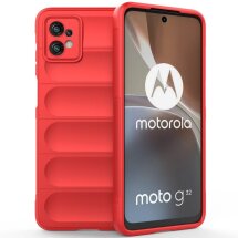 Захисний чохол Deexe Terra Case для Motorola Moto G32 - Red: фото 1 з 7