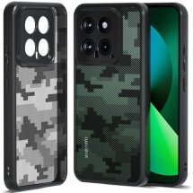 Захисний чохол IBMRS Military для Xiaomi 14 - Grid Camouflage: фото 1 з 6