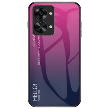 Захисний чохол Deexe Gradient Color для OnePlus Nord 2T - Rose: фото 1 з 10
