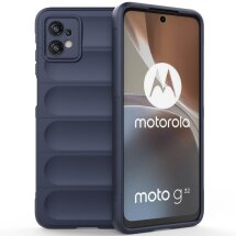 Захисний чохол Deexe Terra Case для Motorola Moto G32 - Dark Blue: фото 1 з 3