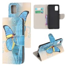 Чехол-книжка Deexe Color Wallet для Samsung Galaxy M51 (M515) - Blue Butterfly: фото 1 из 6