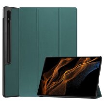 Чохол UniCase Slim для Samsung Galaxy Tab S8 Ultra (T900/T906) - Blackish Green: фото 1 з 11