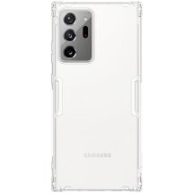 Силіконовий (TPU) чохол NILLKIN Nature Max для Samsung Galaxy Note 20 Ultra (N985) - White: фото 1 з 19