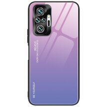 Защитный чехол Deexe Gradient Color для Xiaomi Redmi Note 10 Pro - Pink / Purple: фото 1 из 8
