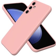 Защитный чехол Deexe Silicone Case для Samsung Galaxy A35 (A356) - Pink: фото 1 из 8