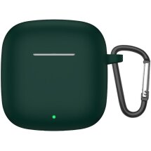 Защитный чехол Deexe Silicone Sleeve для Huawei FreeBuds SE 2 - Blackish Green: фото 1 из 5