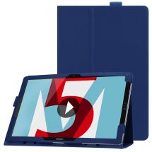 Чехол-книжка Deexe Book Type для Huawei MediaPad M5 10 - Dark Blue: фото 1 из 7