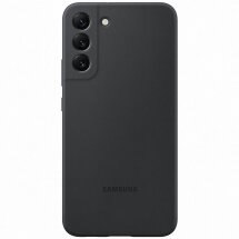 Чехол Silicone Cover для Samsung Galaxy S22 Plus (S906) EF-PS906TBEGRU - Black: фото 1 из 5
