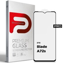 Защитное стекло ArmorStandart Pro 5D для ZTE Blade A72s - Black: фото 1 из 7