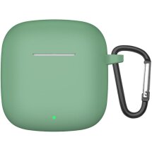 Защитный чехол Deexe Silicone Sleeve для Huawei FreeBuds SE 2 - Matcha Green: фото 1 из 5