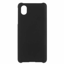 Пластиковый чехол Deexe Hard Shell для Samsung Galaxy A01 Core (A013) - Black: фото 1 из 6