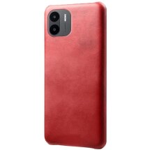 Захисний чохол Deexe Leather Back Cover для Xiaomi Redmi A1 / A2 - Red: фото 1 з 4