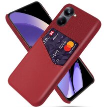 Защитный чехол KSQ Business Pocket для Realme 10 Pro - Red: фото 1 из 4