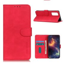 Чохол-книжка KHAZNEH Retro Wallet для Xiaomi Mi 10T / Mi 10T Pro - Red: фото 1 з 10
