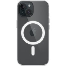 Оригинальный чехол Clear Case with MagSafe для Apple iPhone 15 (MT203) - Transparent: фото 1 из 5