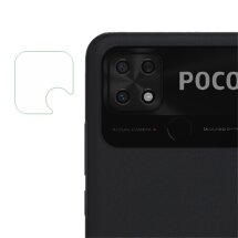 Защитное стекло на заднюю камеру Deexe Lens Protector для Xiaomi Poco C40: фото 1 из 2