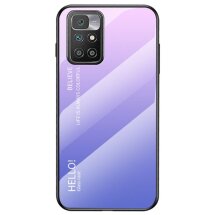Защитный чехол Deexe Gradient Color для Xiaomi Redmi 10 / 10 (2022) / 10 Prime - Pink / Purple: фото 1 из 12