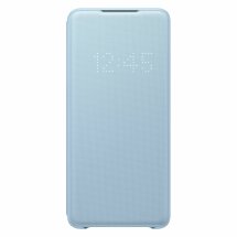 Чехол-книжка LED View Cover для Samsung Galaxy S20 Plus (G985) EF-NG985PLEGRU - Sky Blue: фото 1 из 2