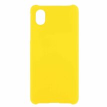 Пластиковий чохол Deexe Hard Shell для Samsung Galaxy A01 Core (A013) - Yellow: фото 1 з 3