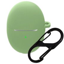Защитный чехол Deexe Silicone Sleeve для Huawei FreeBuds 5 - Matcha Green: фото 1 из 6